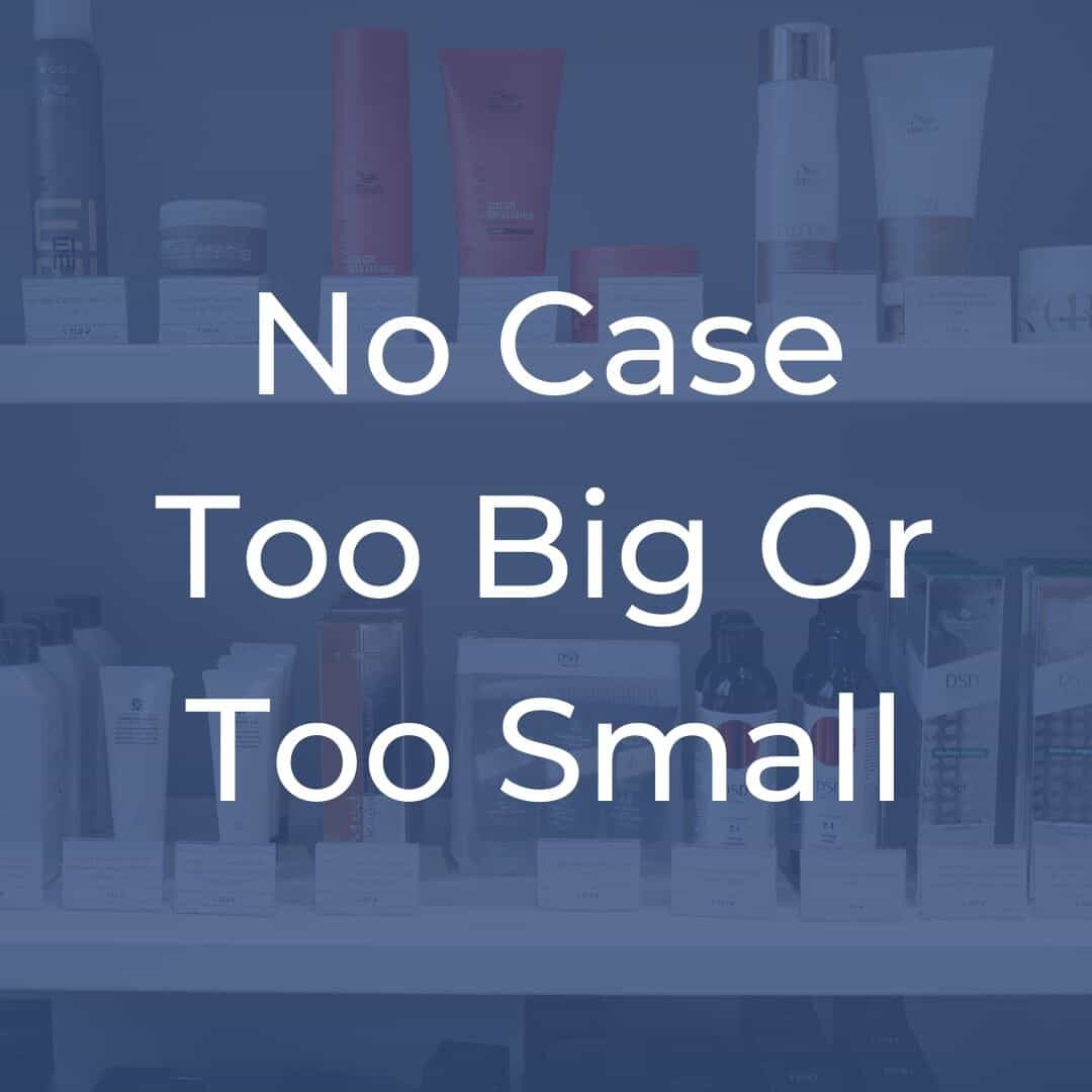 no product liability case too big or too small