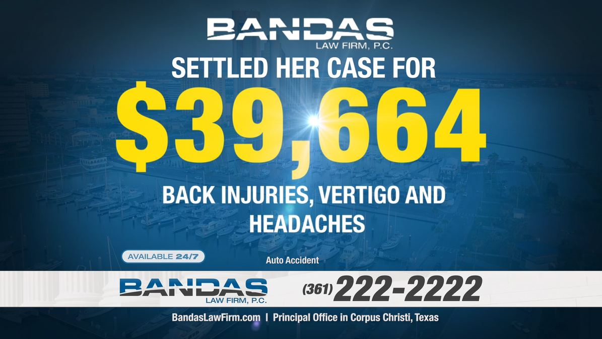 Injured client settles case
