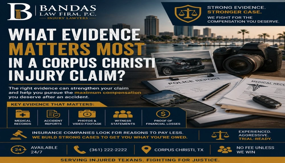 Strongest Evidence for a Corpus Christi Accident Claim